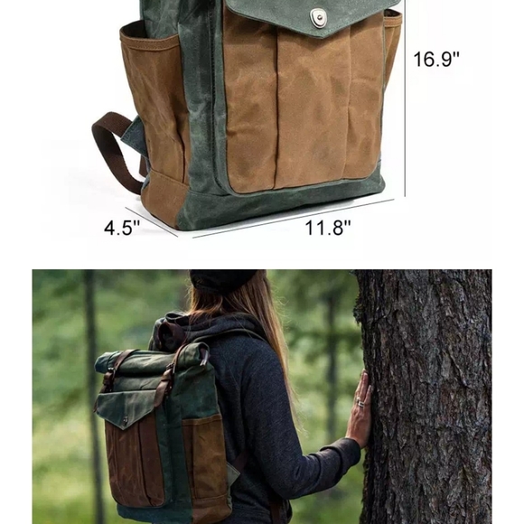 LukeCase Waxed Canvas Bag - Picture 12 of 12